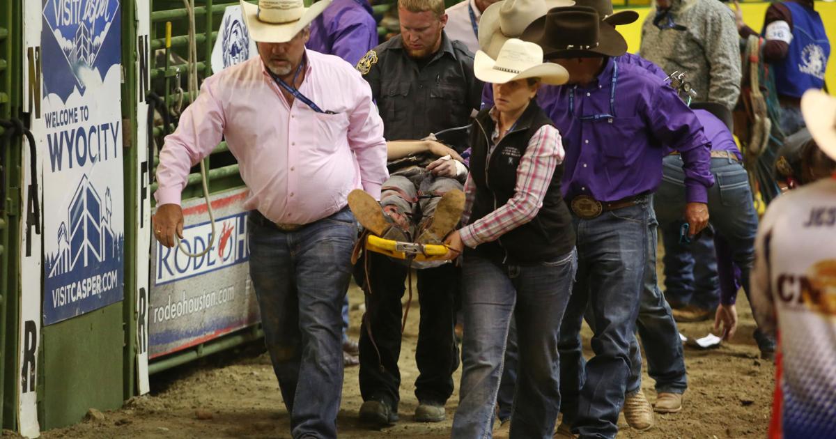Bull rider suffers massive internal injuries, remains hospitalized ...