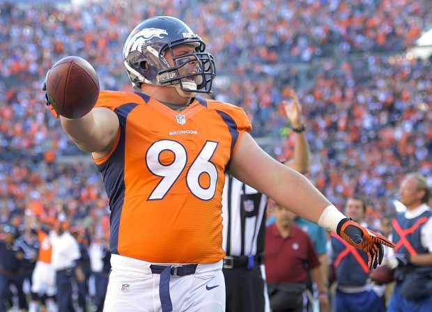 Former Wyoming standout, current Broncos cog Mitch Unrein