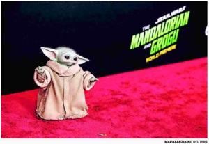 Baby Yoda draws crowds to theaters