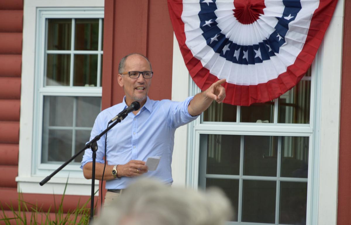 Democratic National Committee Chair Visits Wyoming 307 Politics Trib Com