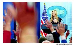 WHITE HOUSE GETS NEW PRESS SECRETARY