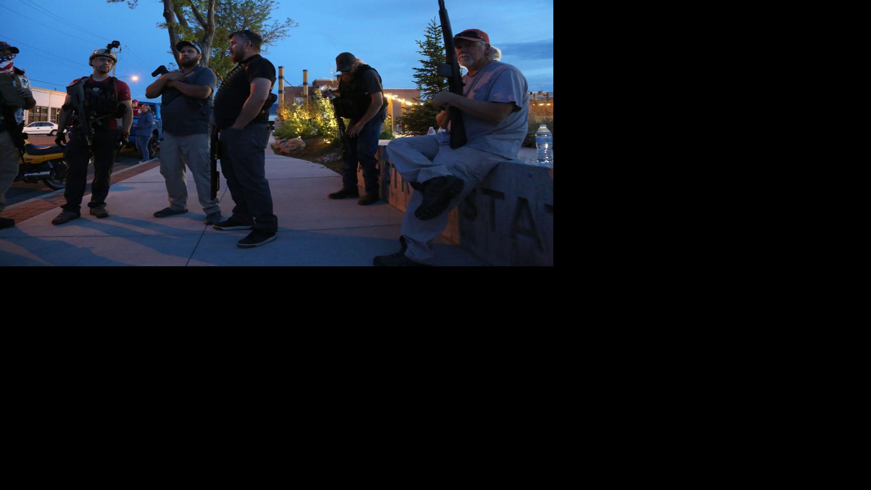 Casper residents with guns patrol downtown after day of protests