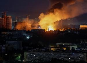 UKRAINE-CRISIS/ATTACK-KYIV