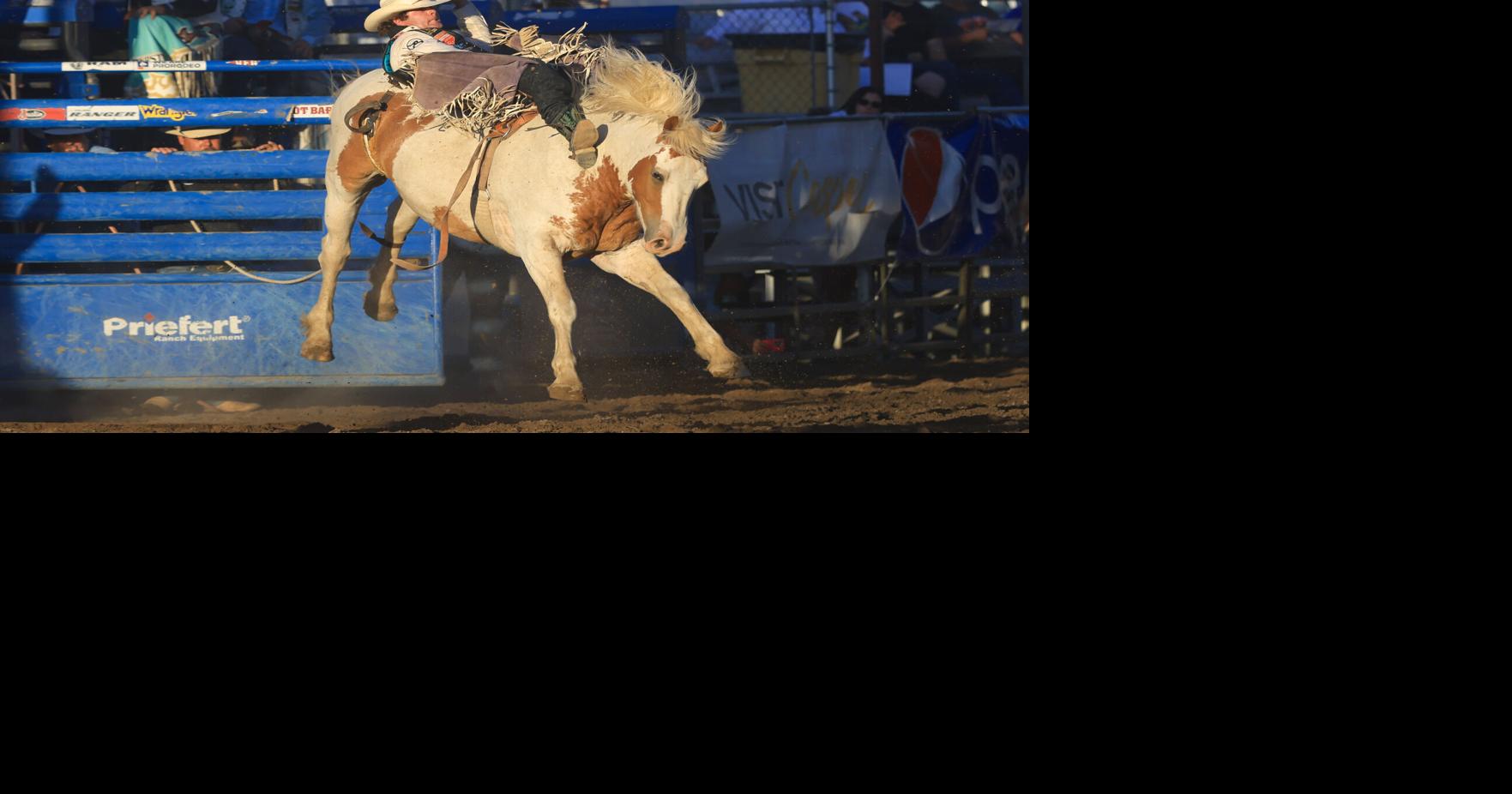 Buffalo bareback rider Cole Reiner wins title at Central Wyoming Rodeo