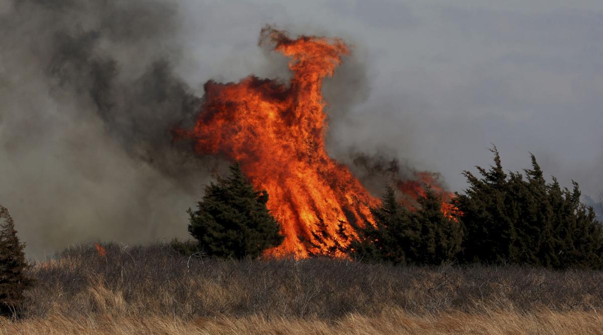 Photos Thousands flee deadly wildfires across four states National
