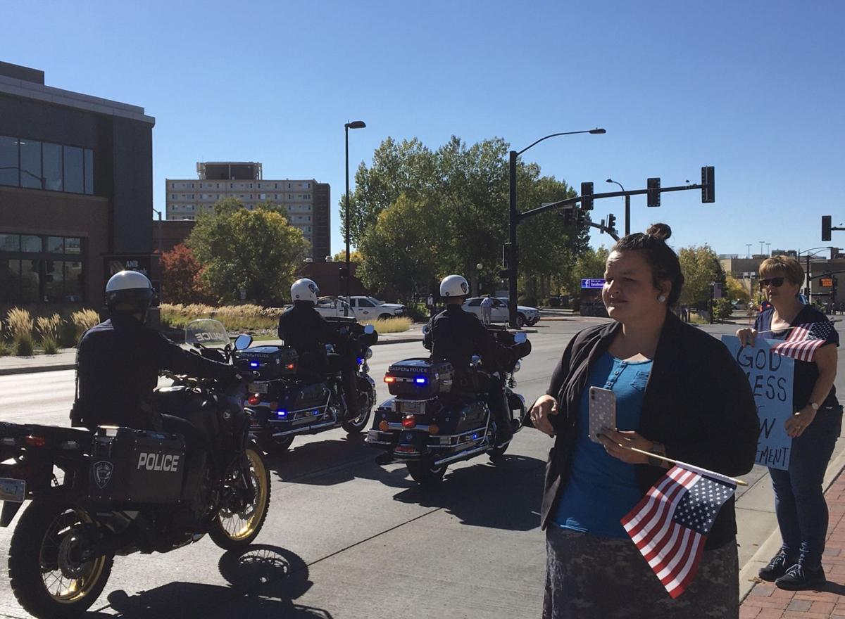 Lt. Danny Dundas procession