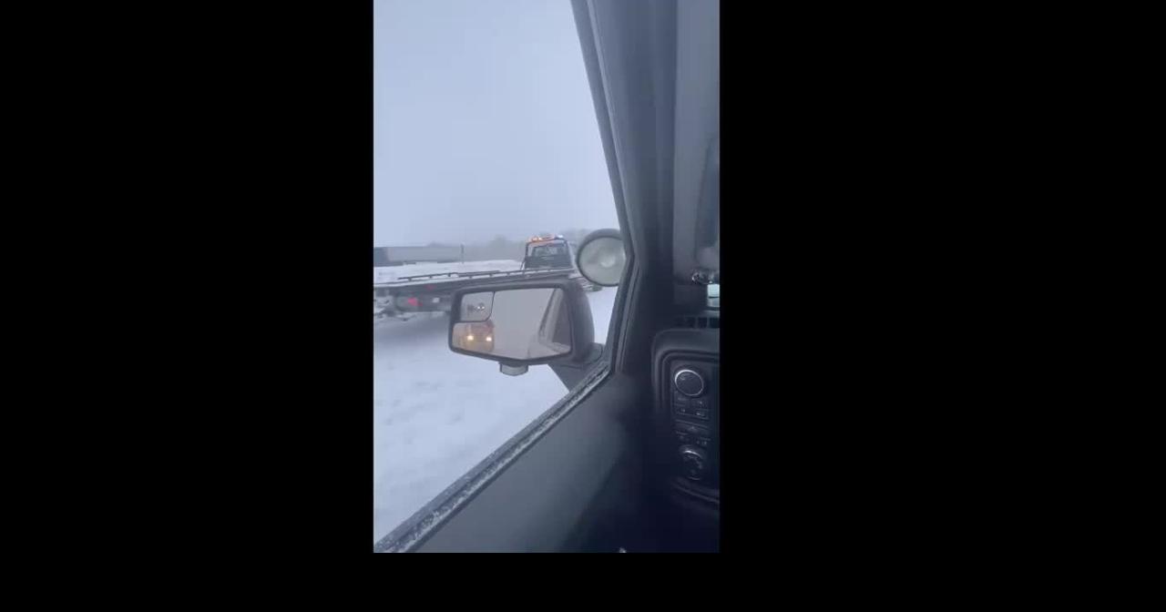Wreck involving dozens of vehicles shuts down I-80
