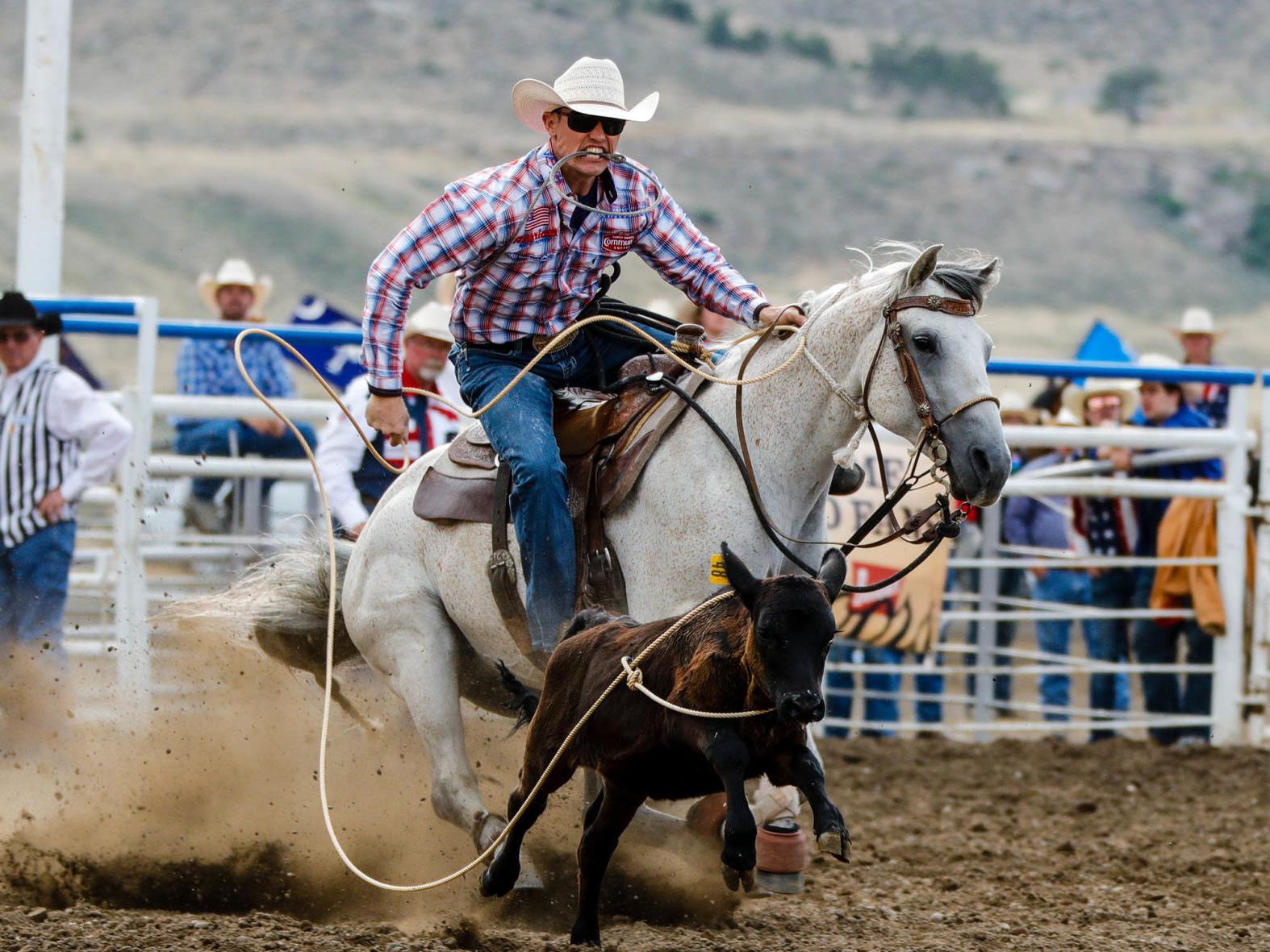 Tuf Cooper Wins Tie Down Roping At Cody Stampede For Second Year In A Row Rodeo Trib Com Tuf Cooper Wins Tie Down Roping At Cody Stampede For Second Year In A Row Rodeo Trib Com