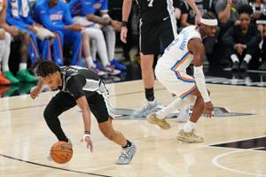 NBA: Playoffs-Oklahoma City Thunder at San Antonio Spurs