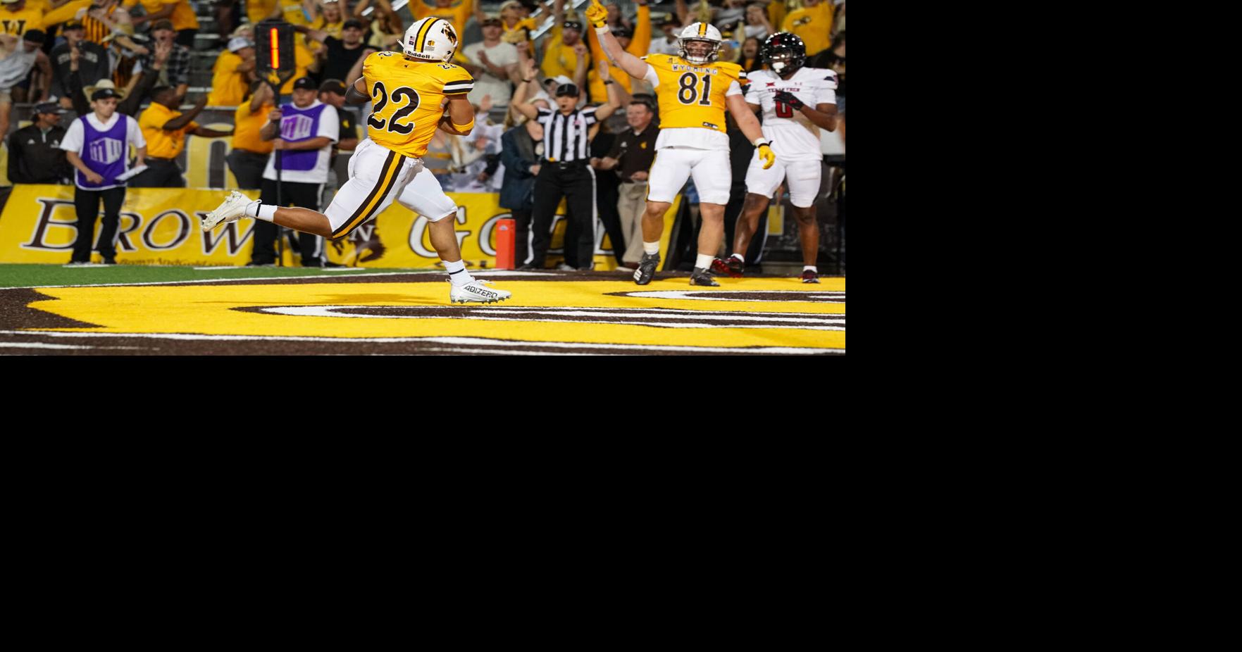 Andrew Peasley and the Wyoming Cowboys pulled off a THRILLING upset. #, wyoming vs texas tech