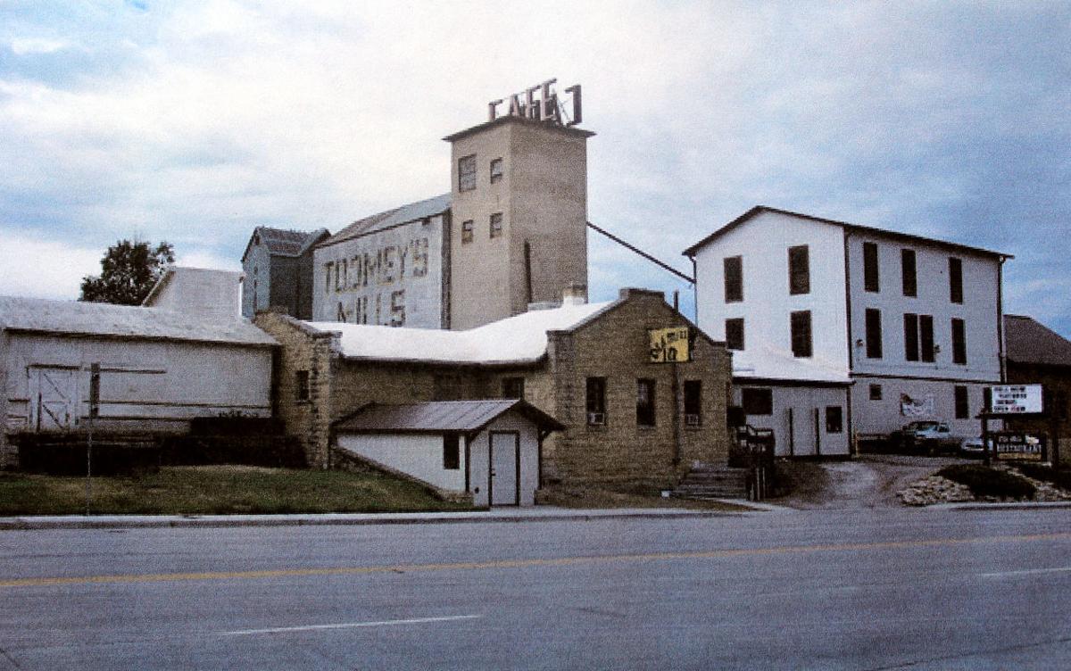 Historic Newcastle flour mill building moved to Devils Tower, stone by