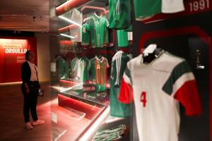 SOCCER-WORLDCUP-MEX/MUSEUM