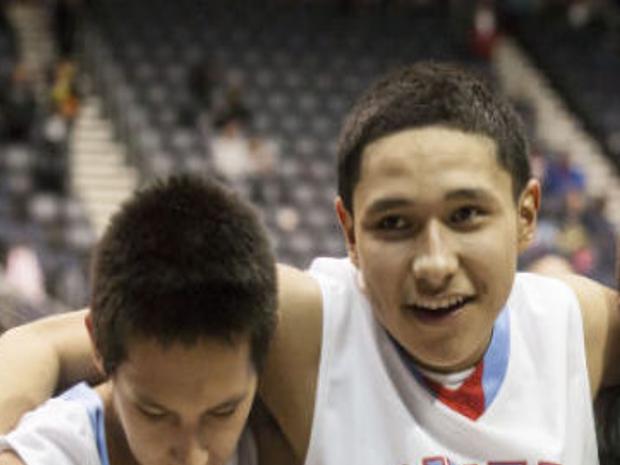 2a Boys Wyoming Indian Drains 10 3 Pointers Sinks Rocky Mountain