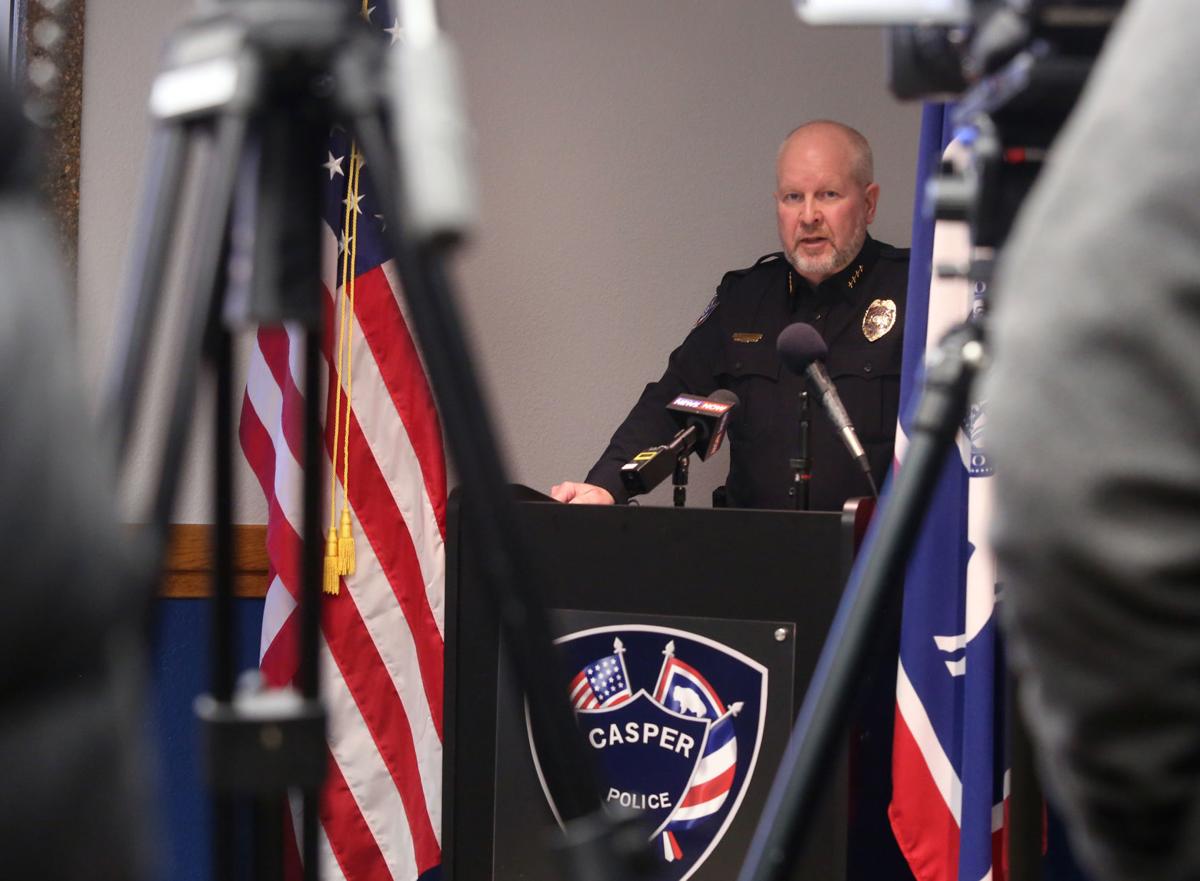 Casper Police Department press conference