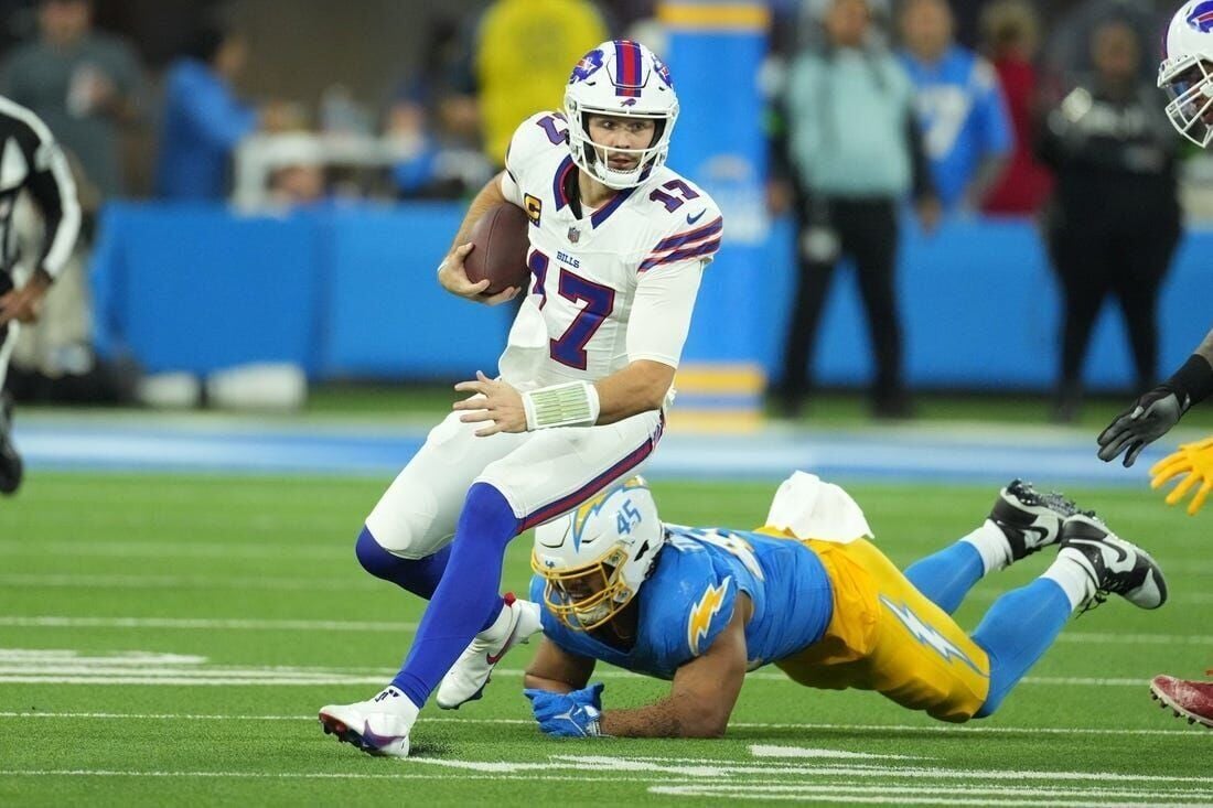 Former Pokes QB Josh Allen leads Bills to win over Chargers