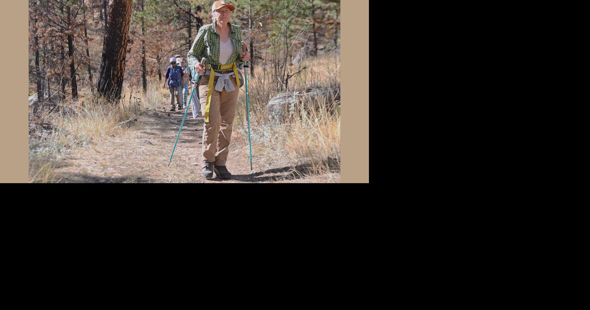 Cancer ravaged her bones, but it couldn’t keep this Wyoming hiker off the trails. At 65, she's proving every step m...