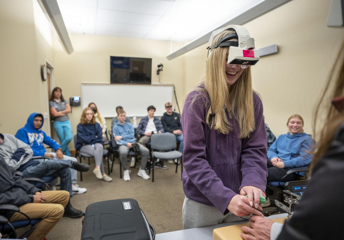 STEM students test VR