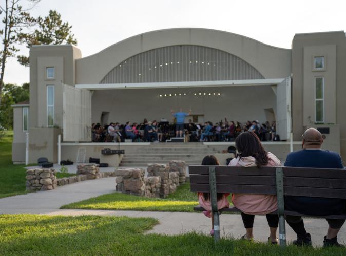 Casper Municipal Band rehearses for the community
