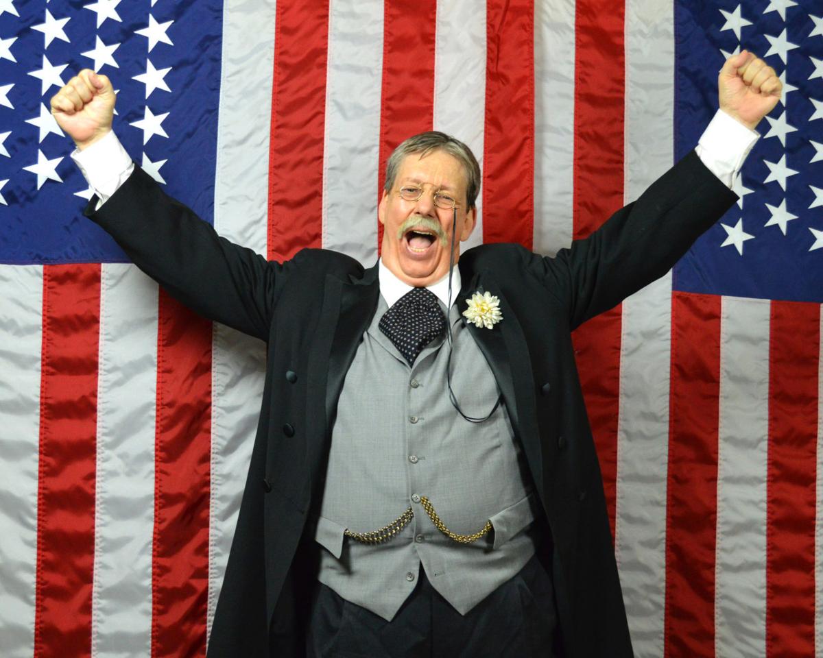 Derek Evans as Teddy Roosevelt