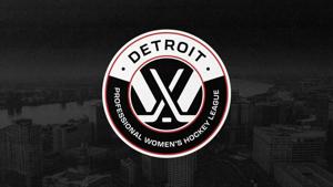 Detroit's new Professional Women's Hockey League team will have primary colors of black and silver, with white as a secondary color and red as an accent.