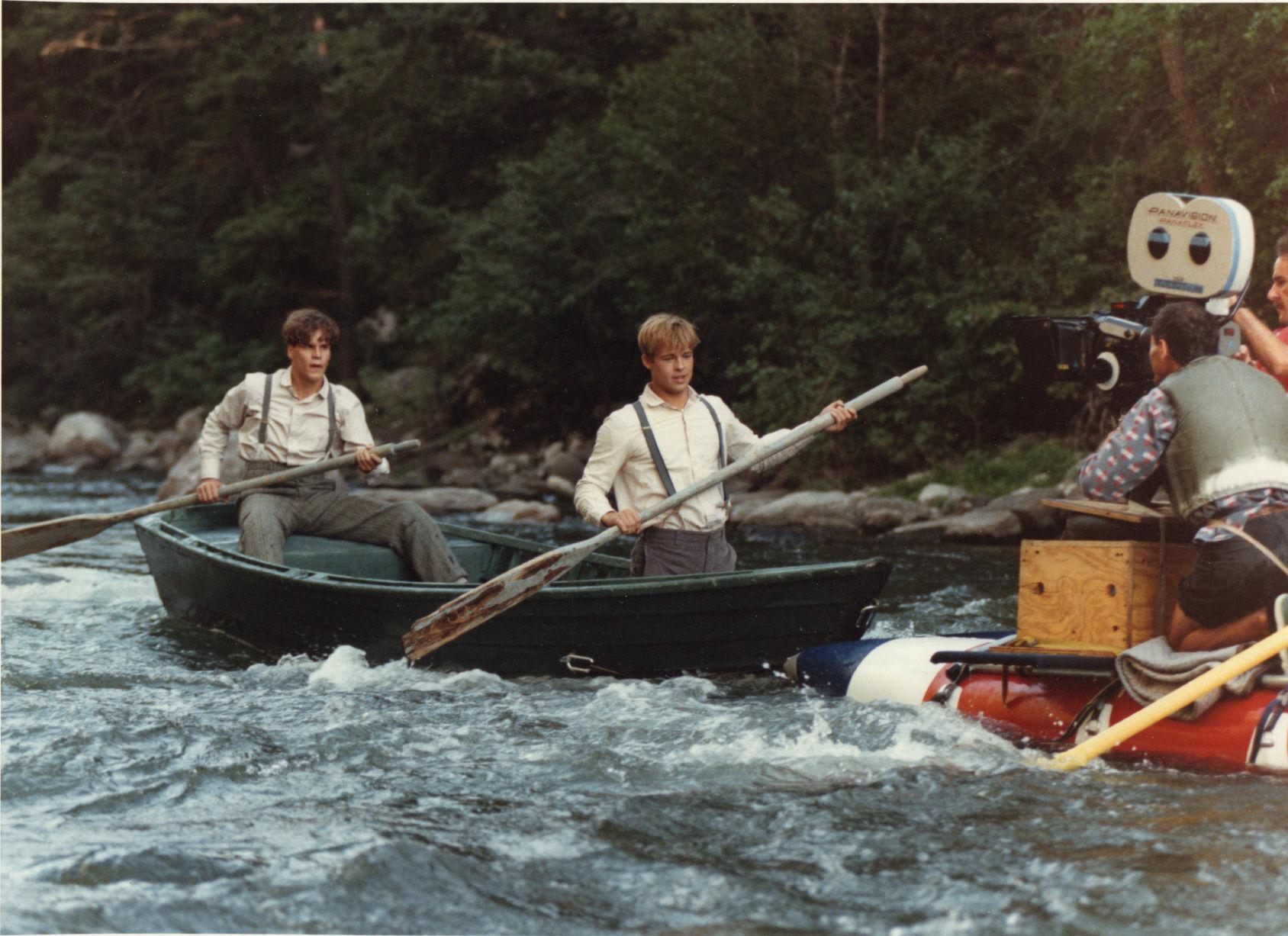 Photos Images from the filming of 'A River Runs Through It'