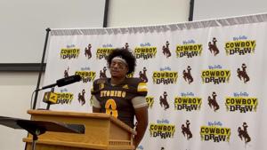 Hughes reacts after 4 touchdown game