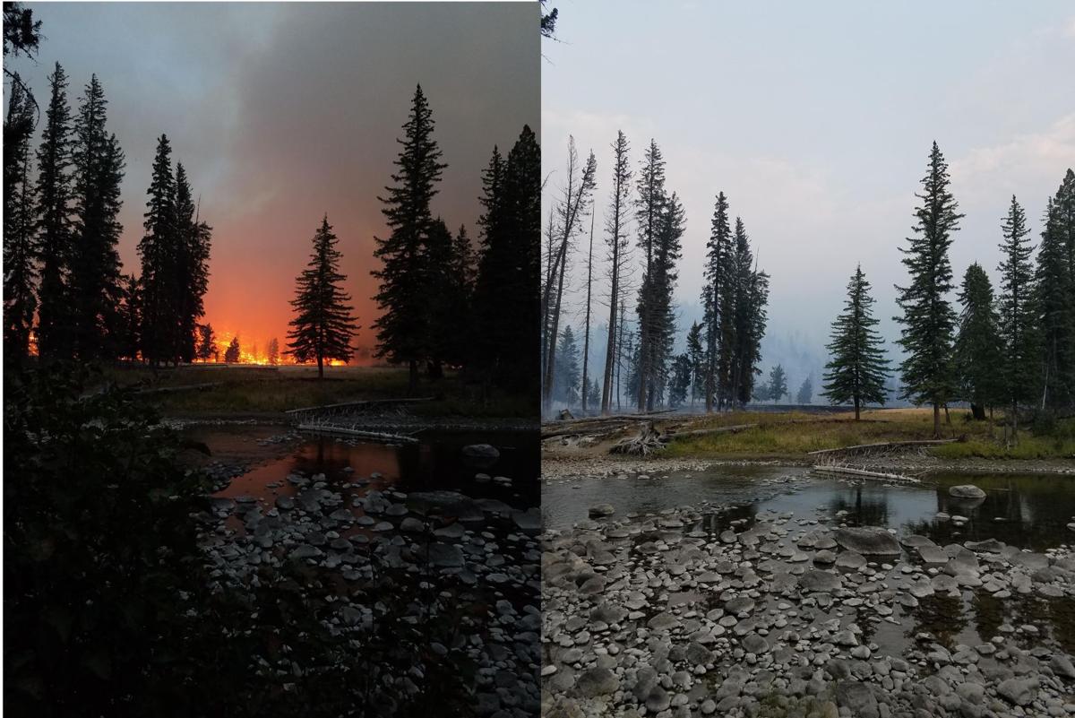 Lightning sparks new fires in Yellowstone, but rain helps