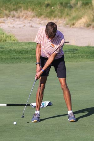 Day two of the high school golf tournament