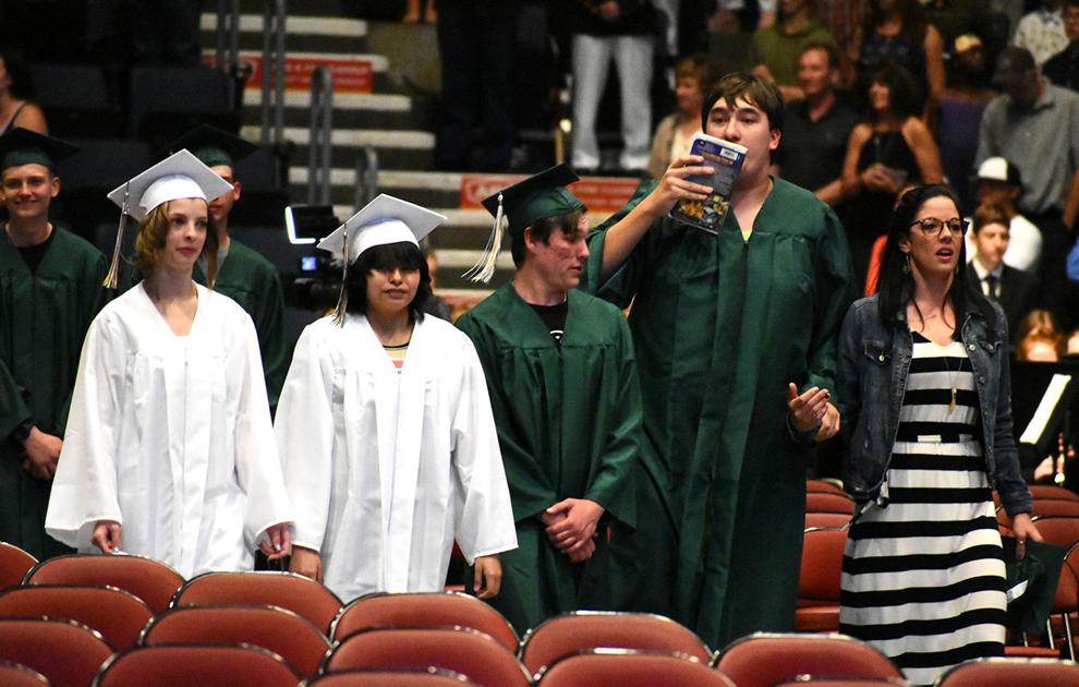 Photos Kelly Walsh students celebrate their graduation at commencement
