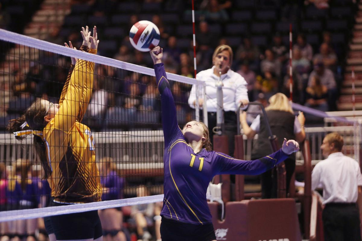 State volleyball  Pine Bluffs