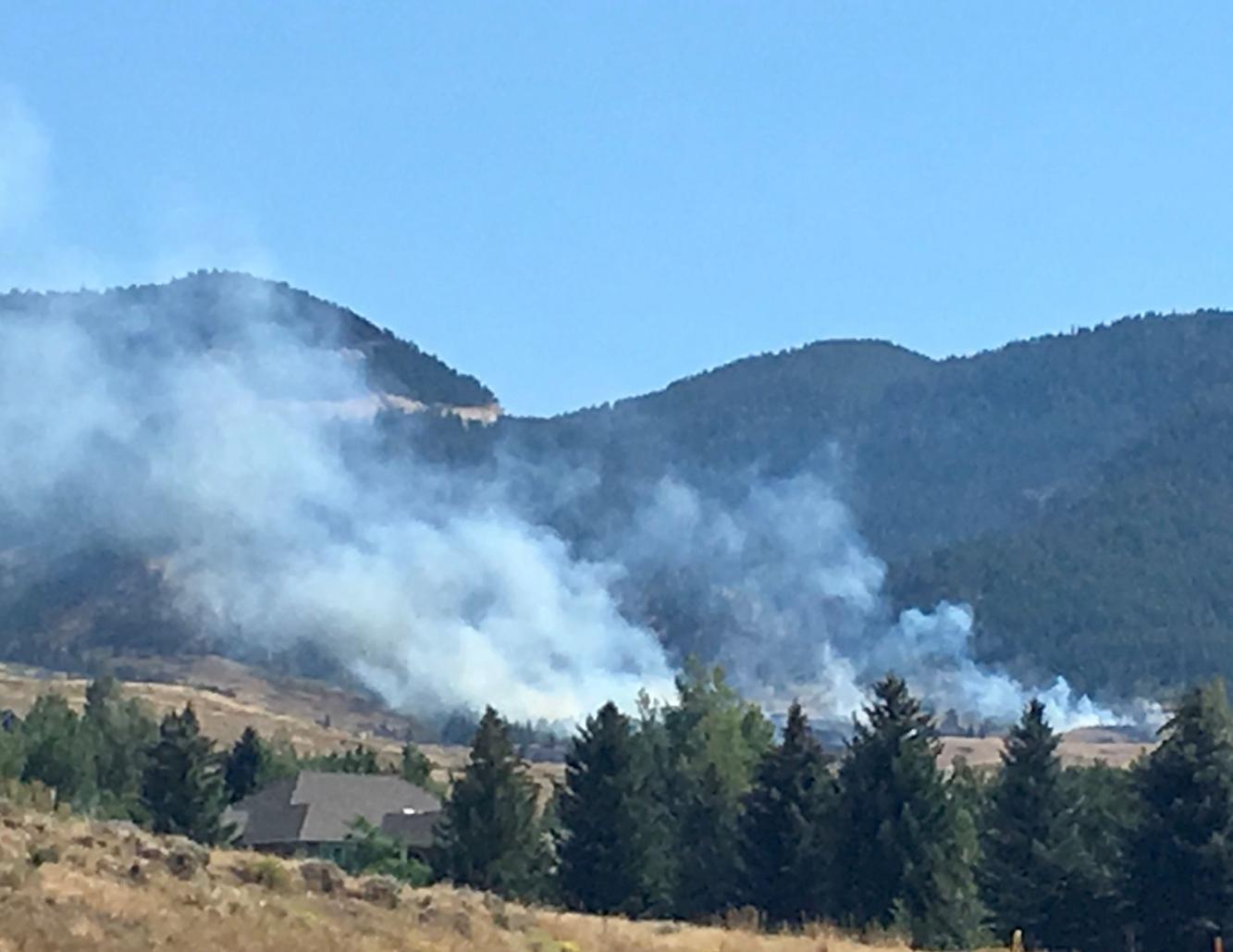 Evacuations ordered as Casper Mountain fire burns; one structure lost