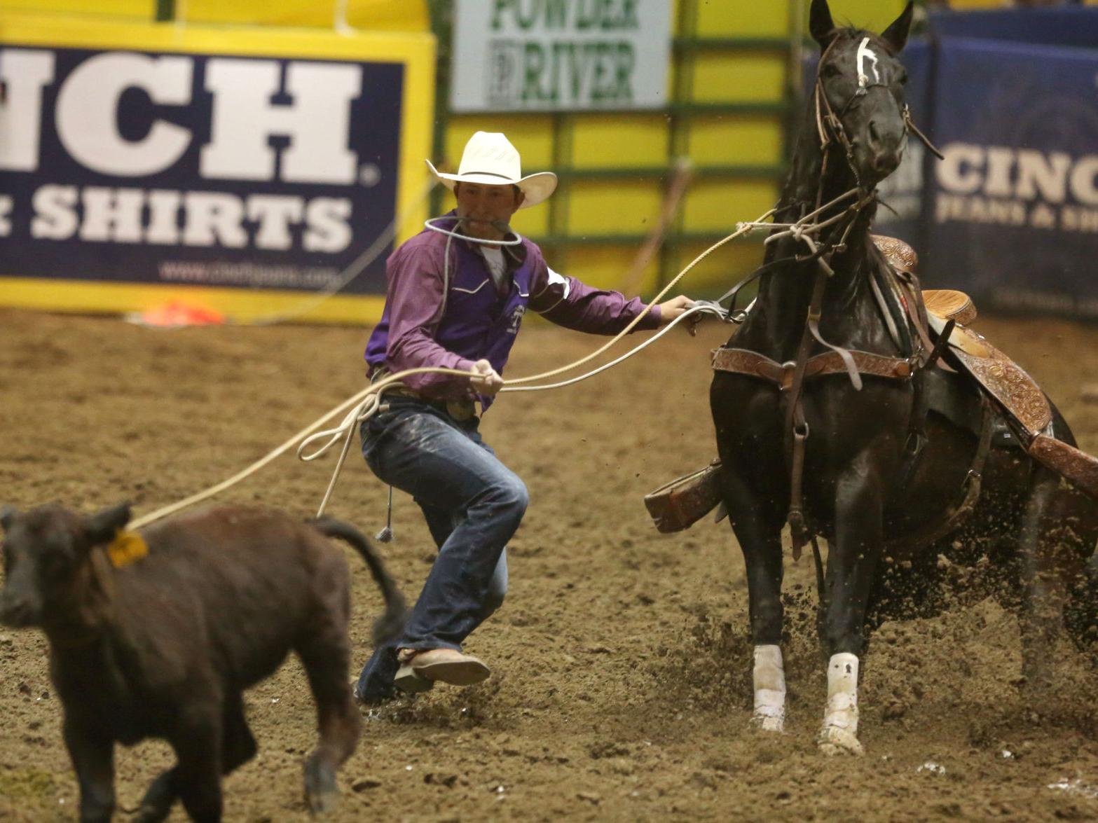 Heartache And Long Waits Pay Off Manzanares And Peterson Tie For Goat Tying Title Rodeo Trib Com