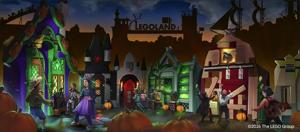 Brick or Treat Street will be a new interactive element of Legoland Florida's Halloween festivities this year.