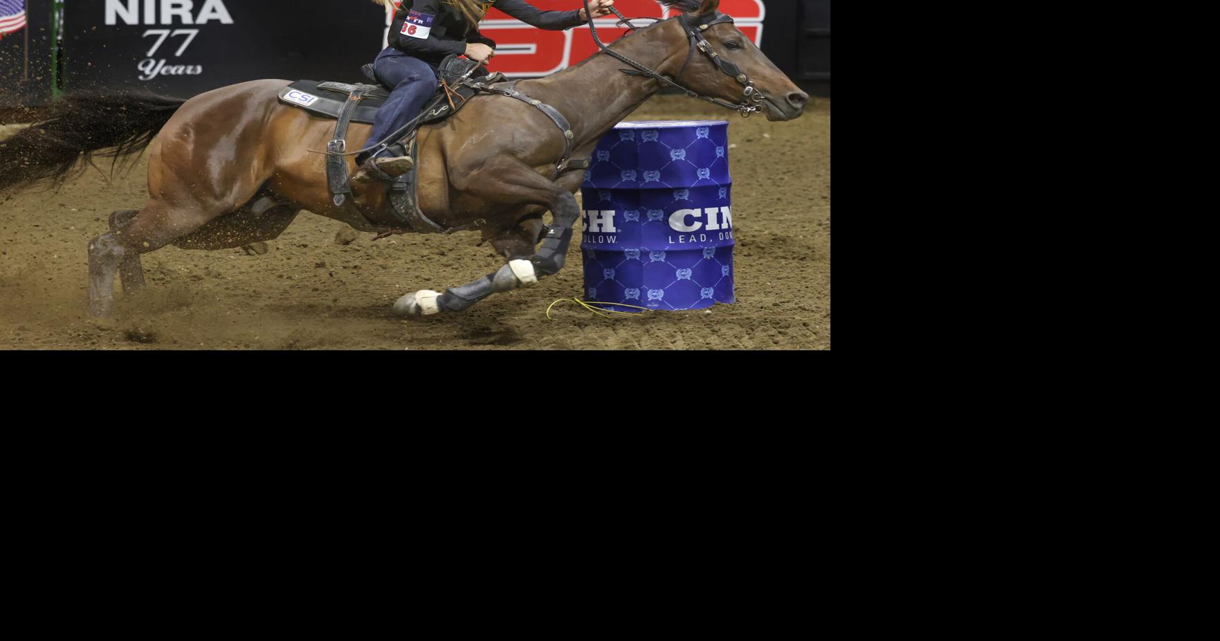Barrel racer Acey Pinkston and her horse Bullet found each other at right time