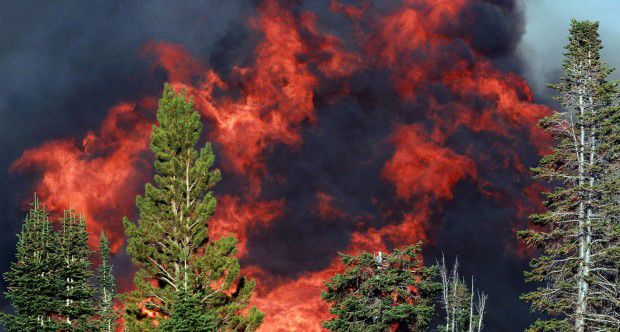 Casper Mountain Fire