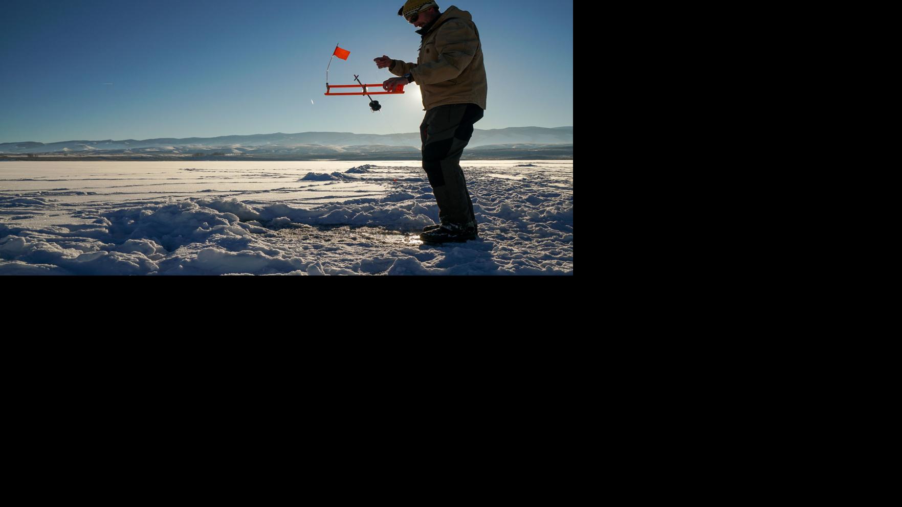 This season try ice fishing on some of Wyoming’s lesser-known lakes and reel in the rewards