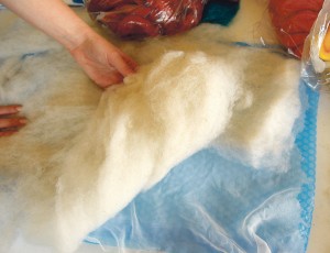 how to make wool
