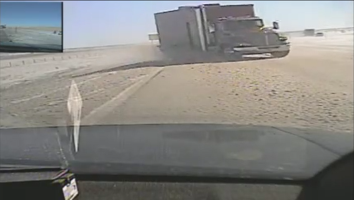 Highway patrol crash