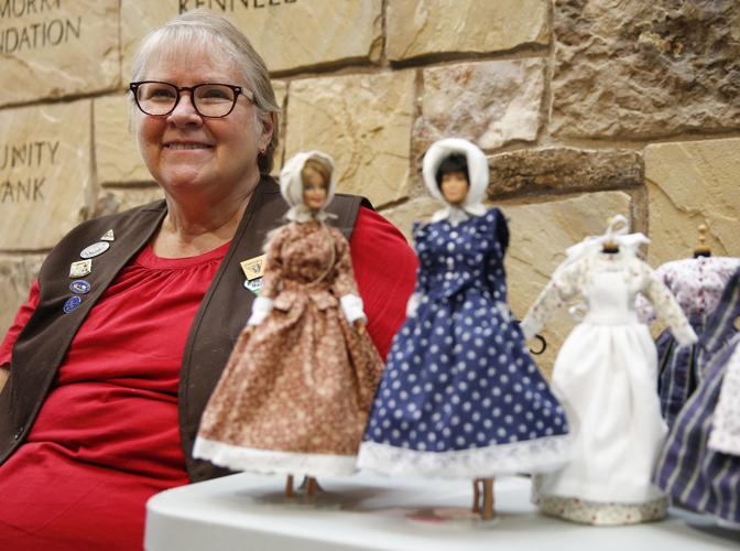 Volunteer couple sews Barbie pioneer clothing and ties flies to benefit  Casper museum