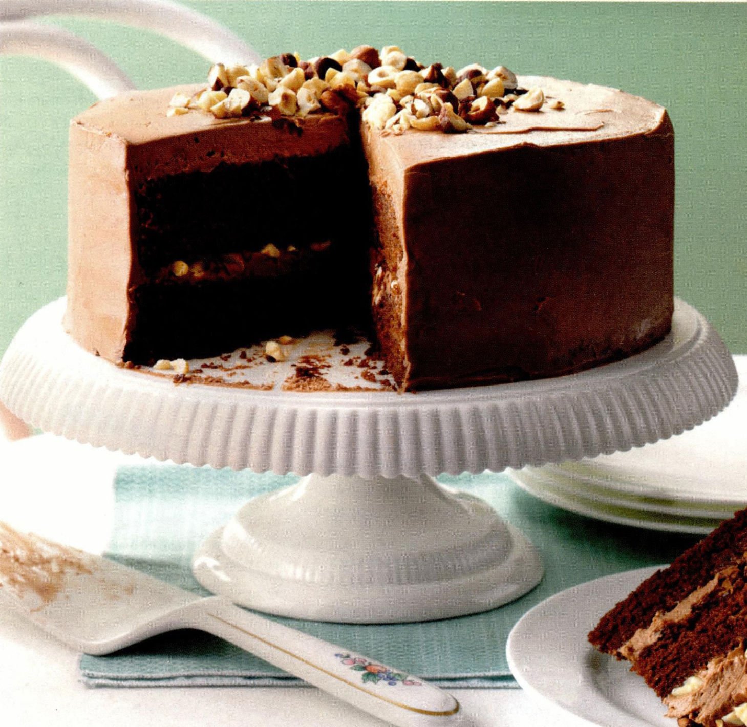 Mocha Hazelnut Layer Cake (Milk Bar Style) | Recipe | Cake, Hazelnut  recipes, Chocolate filling for cake
