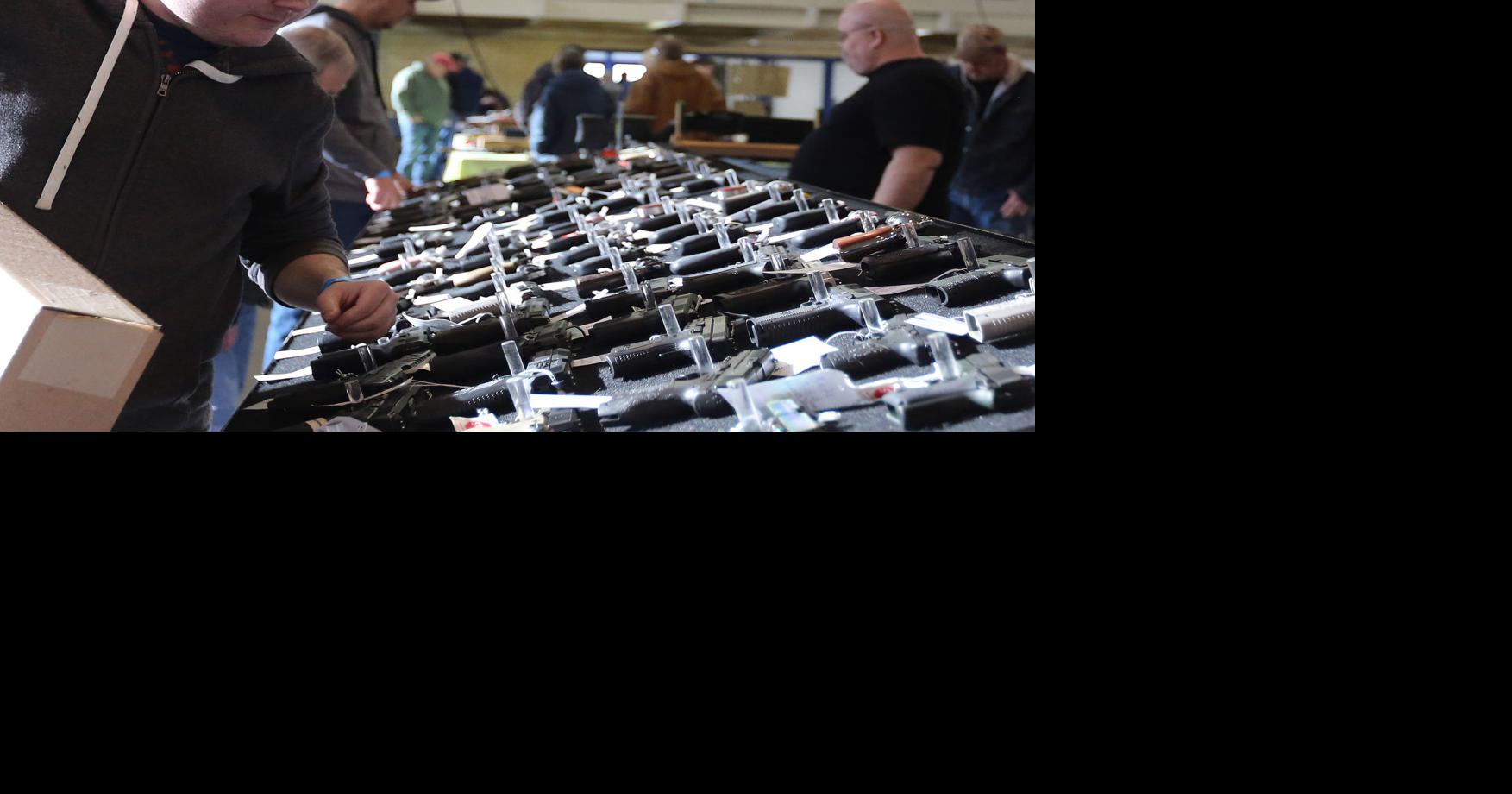 Finding variety and sharing interest at the Up in Arms Gun Show