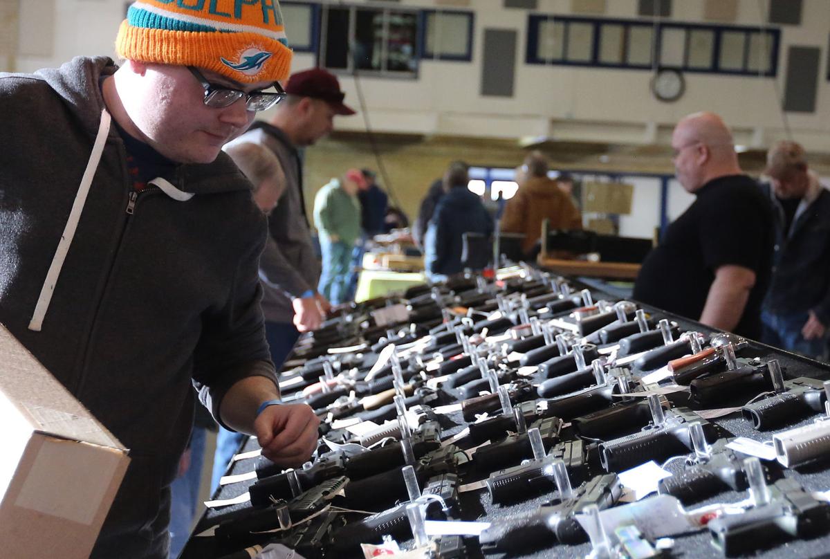 Finding variety and sharing interest at the Up in Arms Gun Show