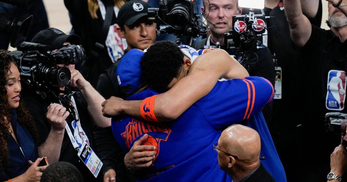 Knicks, up 2-0 in NBA Finals, say the job is far from over and the Spurs aren't conceding anything