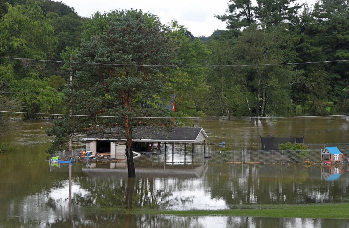Wilmore Flooded Yards