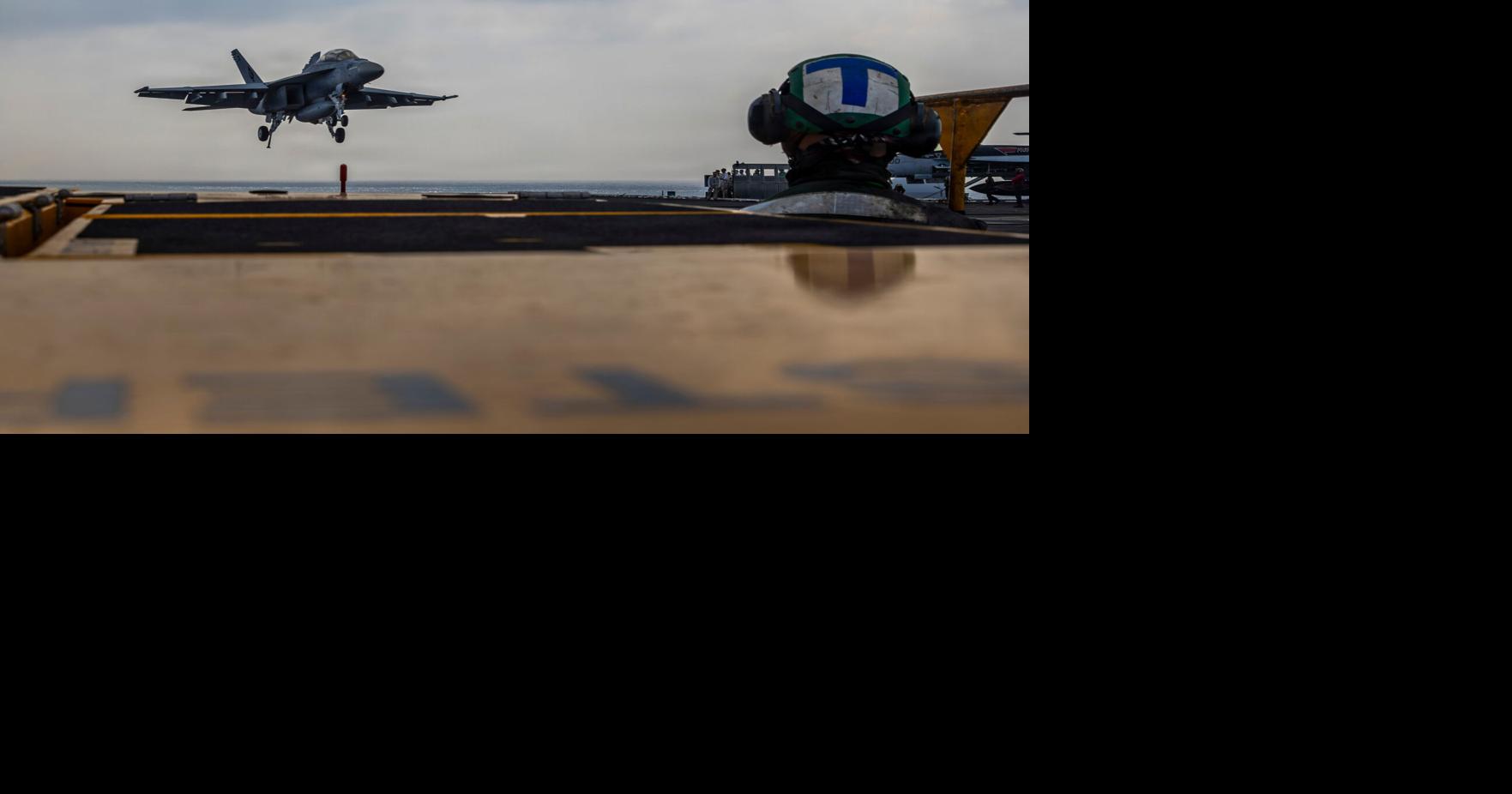 U.S. aircraft carrier arrives in Middle East as tensions with Iran remain high