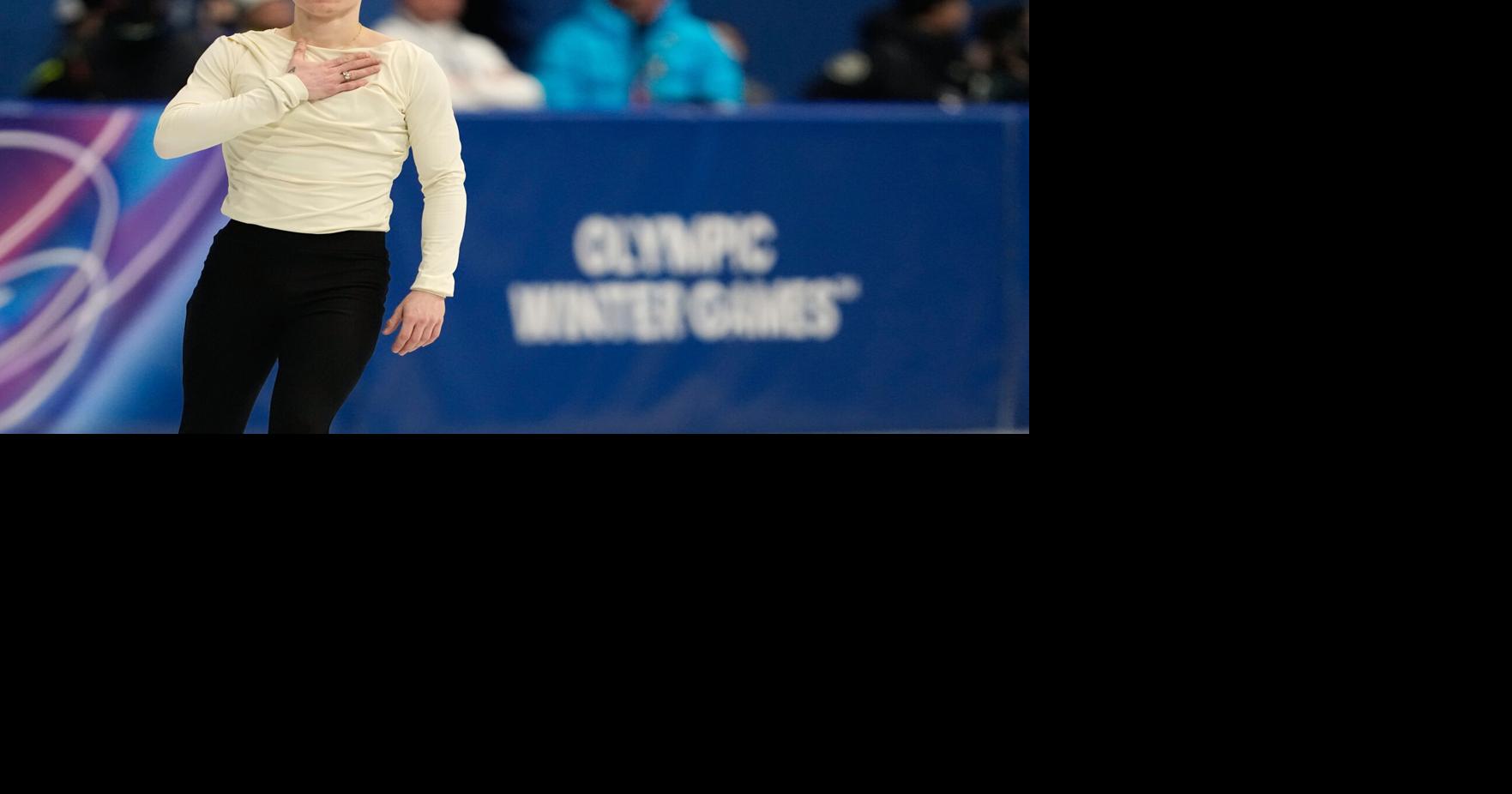 U.S. skater Maxim Naumov makes an emotional Olympic debut one year after losing parents in plane crash