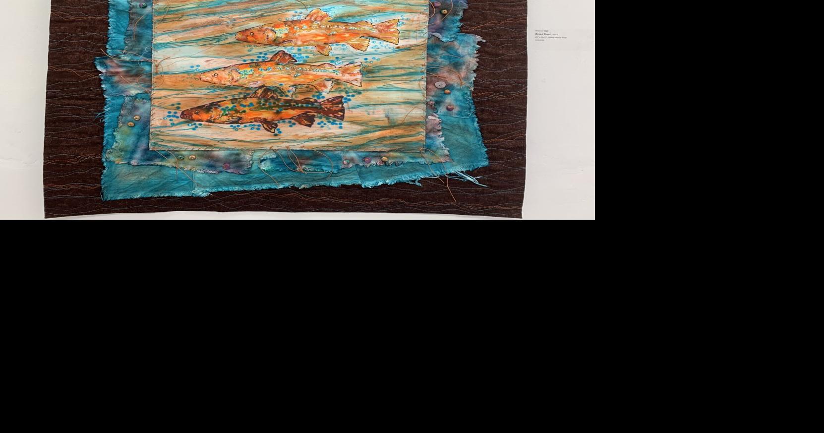 Fiber art, woodcarvings highlight 'Whisper of the Wild' on display at Gallery on Gazebo