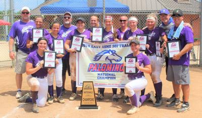 stingers keystone softball palomino repeat champs national tribdem