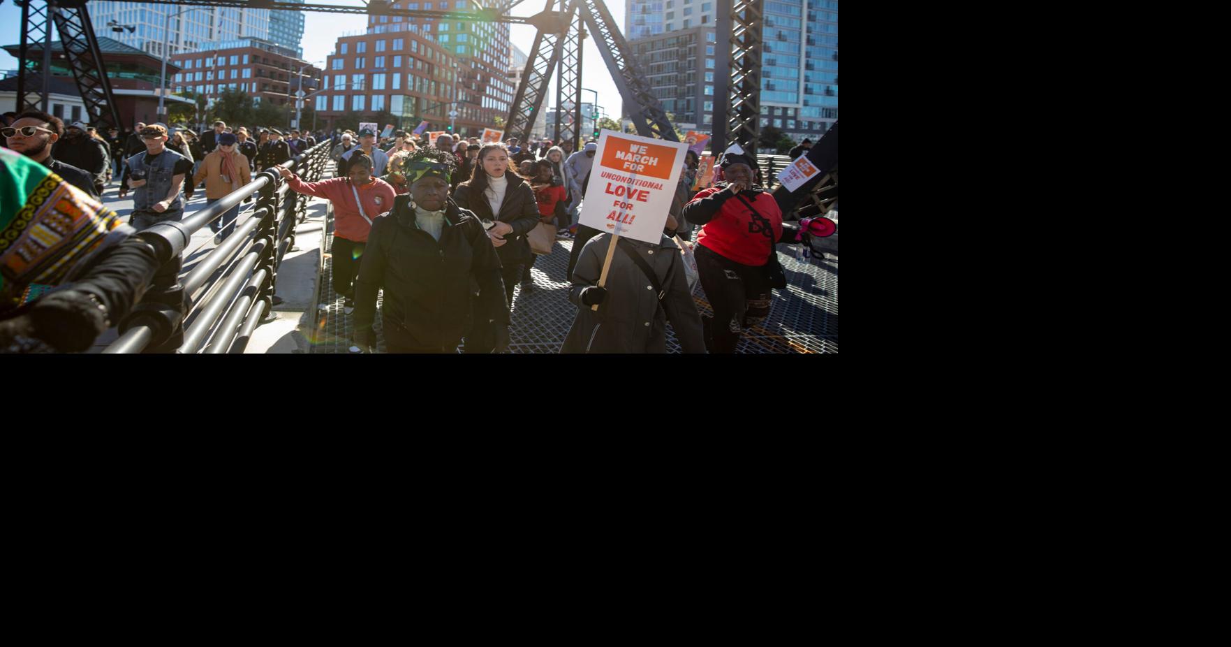 Current U.S. political climate spurring a 'reclaim' and rallying on MLK holiday