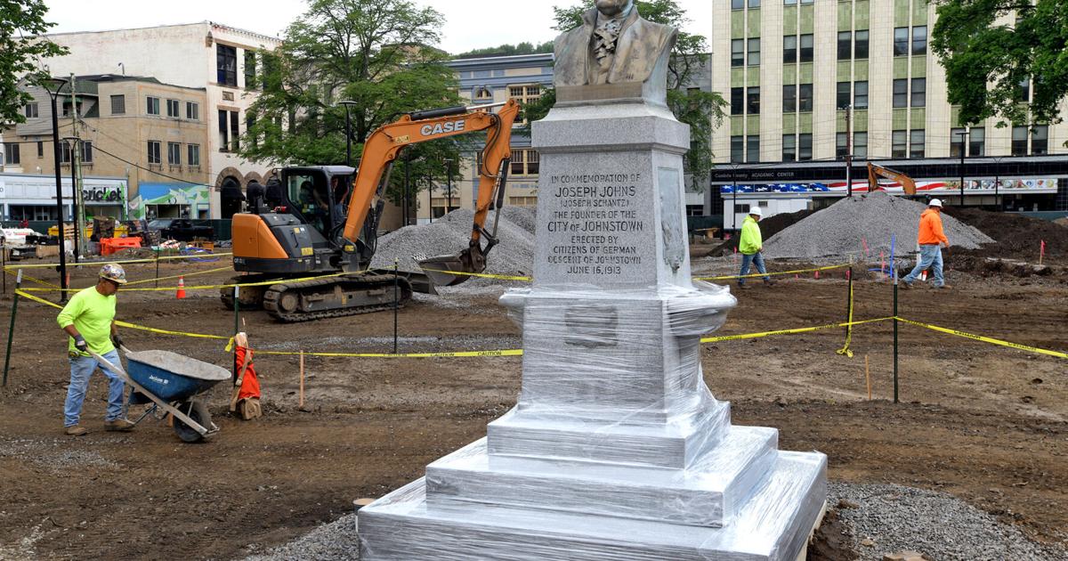 Work continues on Johnstown's Central Park project | News | tribdem.com